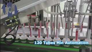TF-120 ধাতব টিউব ফিলিং এবং সিলিং মেশিন