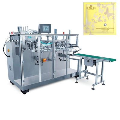 380V 50HZ 0.6Mpa 60ব্যাগ/মিনিট বিউটি ফেসিয়াল মাস্ক প্যাকিং মেশিন