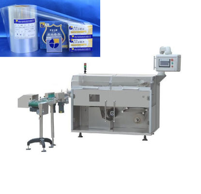 স্বয়ংক্রিয় চলচ্চিত্র প্যাকেজিং মেশিন 304 স্টেইনলেস স্টিল কভার পিএলসি কন্ট্রোল সিস্টেম