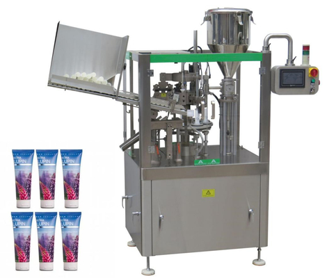 220V সফট টিউব ফিলার সিলার মেশিন 5 - 250ml ফিলিং ভলিউম