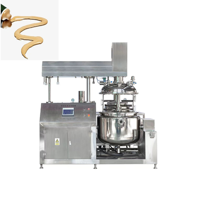 1000L উচ্চ ক্ষমতা ক্রিম তৈরীর মেশিন ভ্যাকুয়াম Homogenizing Emulsifier জেল মিশ্রণ মেশিন