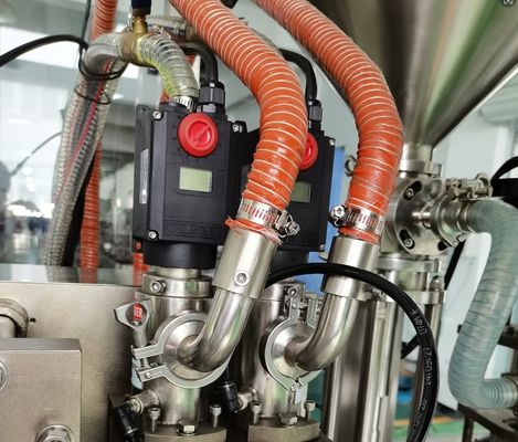 টিউব ফিলিং মেশিন গ্রীস পোষা প্রাণী পুষ্টি ক্রিম টিউব ফিলিং এবং সিলিং মেশিন