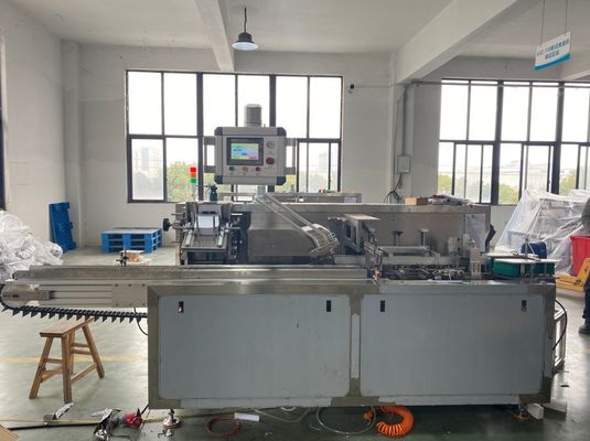 স্বয়ংক্রিয় খাদ্য কুকি স্ন্যাক বক্স কার্টোনিং মেশিন বক্স প্যাকিং মেশিন