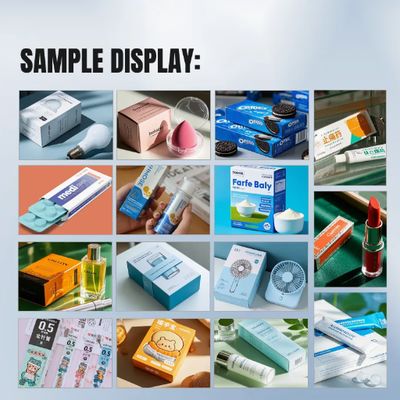 ওষুধের জন্য অটোমেটিক কার্টনিং মেশিন ৮০ বক্স/মিনিট