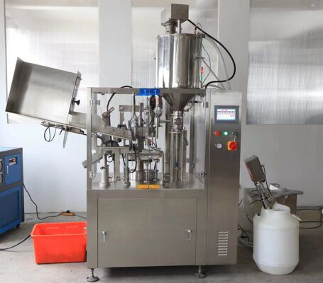 স্বয়ংক্রিয় নরম প্লাস্টিকের টিউব ফিলিং এবং সিলিং মেশিন অ্যালুমিনিয়াম কসমেটিক ক্রিম টিউব টুথপেস্ট টিউব ফিলিং মেশিন