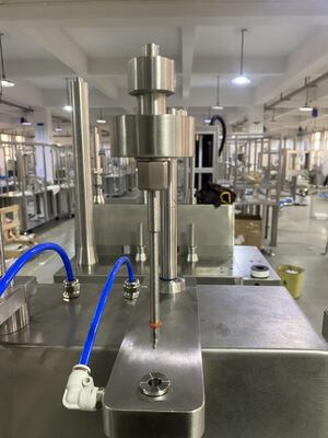 Semi Automatic Prefilled Thick 2ml Gel High Viscosity Pneumatic Cream Paste Syringe Filling Machine