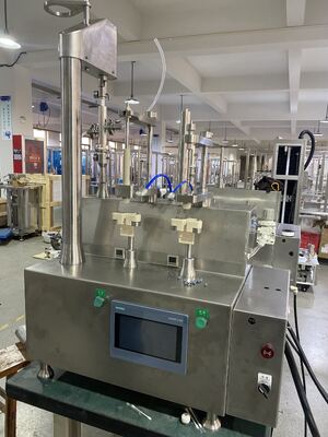 Semi Automatic Prefilled Thick 2ml Gel High Viscosity Pneumatic Cream Paste Syringe Filling Machine