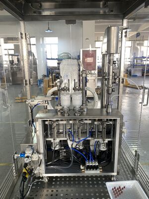 ল্যামিনার ফ্লো হুড সহ ডেস্কটপ ভায়াল এবং প্রি-ফিলড সিরিঞ্জ ফিলিং মেশিন