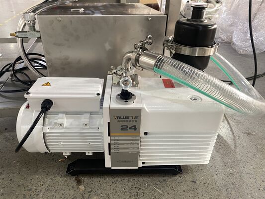 ল্যামিনার ফ্লো হুড সহ ডেস্কটপ ভায়াল এবং প্রি-ফিলড সিরিঞ্জ ফিলিং মেশিন