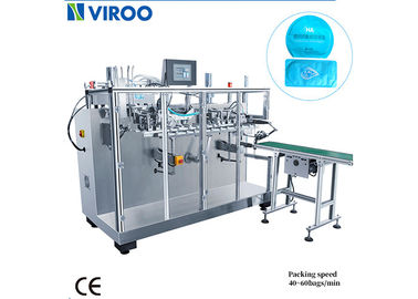 অনুভূমিক 380V 50 / 60Hz ফেসিয়াল মাস্ক ফিলিং এবং প্যাকেজিং মেশিন