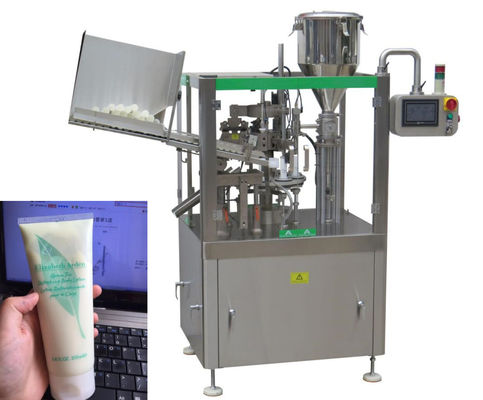 প্লাস্টিক নরম টিউব ফিলিং সিলিং মেশিন বডি লোশন ক্রিম স্বয়ংক্রিয়