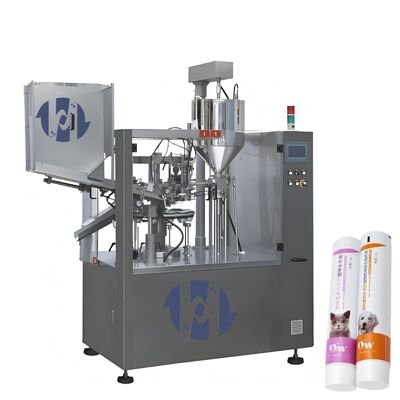 স্বয়ংক্রিয় মলম জেল টুথপেস্ট ফেস ক্লিনজার কসমেটিক প্লাস্টিক টিউব ফিলিং এবং সিলিং মেশিন