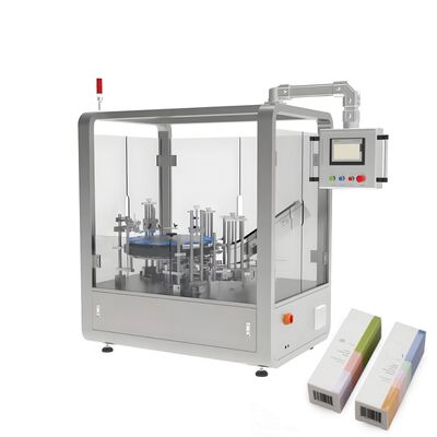 বোতল এবং জারের জন্য স্বয়ংক্রিয় উল্লম্ব রোটারি কার্টোনিং মেশিন