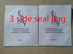 60 Bags/Min Semi Auto Flat Bags Facial Mask Filling Machine For Cosmetics